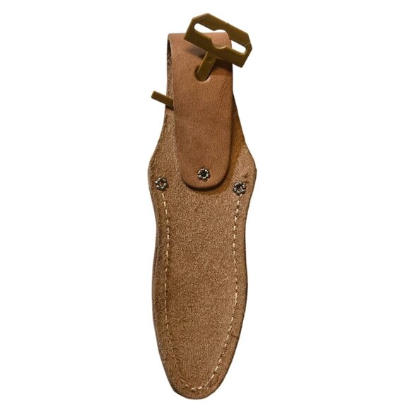 Hesston Leather Pliers Tool Sheath Holster Agriculture Advertising Farm Vintage - Picture 4 of 14
